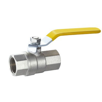 Водяной нефтегазовый НПТ БСП резьбовый латунный шаровой клапан 3/4 дюйма Водяной шаровый клапан медный клапан