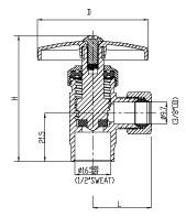 Сплавная латунь медь 1/ 2 дюймовый угол клапана крана угловой остановки хромная покрытие без свинца