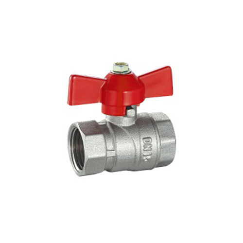 Кованый ANSI SS латунный натянутый шаровой клапан с девственным Ptfe сиденье и выдувание доказательство ствола